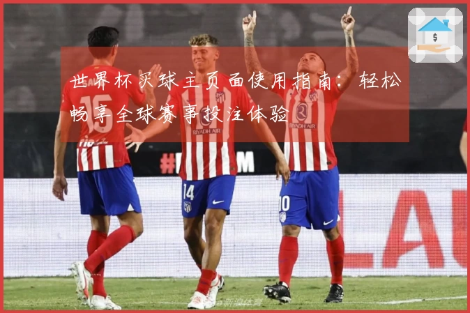 世界杯买球主页面使用指南：轻松畅享全球赛事投注体验